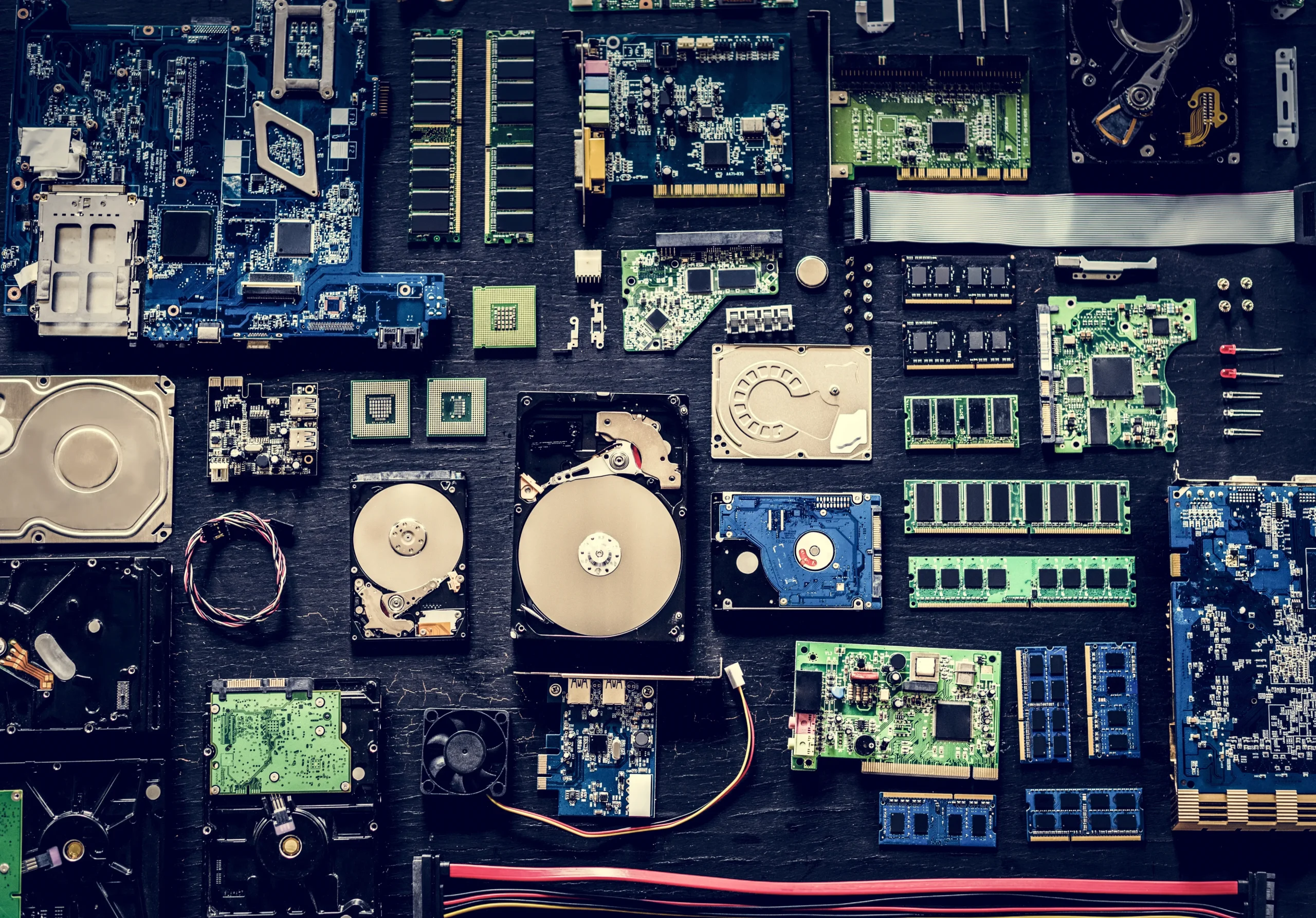 Techniker richtet Router und Computer ein – Hardware & Netzwerke Lauenburg von webAION